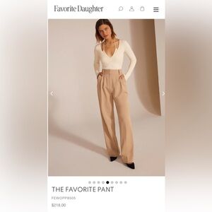 Favorite Daughter Favorite Pant NWT